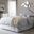 Baxton Studio Rita Modern And Contemporary Grayish Beige Fabric Upholstered Full Size Headboard