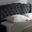 Baxton Studio Lucy Modern And Contemporary Dark Grey Fabric Queen Size Headboard