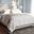 Baxton Studio Cassandra Modern And Contemporary Light Beige Fabric Upholstered Queen Size Bed