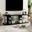 Ernst 60-Inch TV Stand w/ LED Lights (Black)