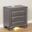Brandt Nightstand w/ USB and Power Outlet (Gray)