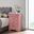 Louis Phillipe 3 Drawer Nightstand (Pink)