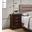 Louis Phillipe 3 Drawer Nightstand (Cappuccino)