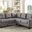 G461 Sectional (Gray)