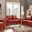 Newbury Living Room Set (Red)