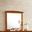Glory Furniture Hammond Mirror, Oak