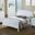G5490 Youth Panel Bed (White) (Full)