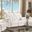 G682 Reclining Loveseat (White)
