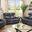 G761 Reclining Living Room Set (Black)