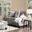 Bonaventura Loveseat (Gray)