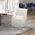 Accent Dining Chair with Casters In Ivory