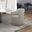 Accent Dining Chair with Casters In Truffle