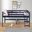 Acme Lara Twin Loft Bed In Navy Blue Finish