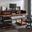 Acme Megara Music Desk In Cherry And Black Finish