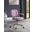 Acme Siecross Office Chair In Pink Top Grain Leather