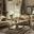 Acme Vendome Sofa in Gold Patina