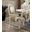 Acme Versailles Arm Chair Set of 2 In Bone White Finish