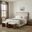 Adagio Upholstered Bedroom Set In Brown