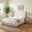 Adagio Upholstered Bedroom Set In Natural