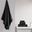 Adrien Super Soft Cotton Quick Dry Bath Towel 6 Piece Set In Black