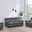 Agata Living Room Set In Dark Gray