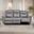Agata Sofa In Warm Gray