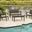Alaska 4-Piece Seating Set with Cushions In Brown and Cream