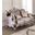 Albacete Loveseat In Champagne and Purple