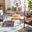 Alda 4 Piece Outdoor Set With Accent Pillows In Green