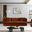 Alder Velvet Living Room Set In Cognac Velvet