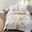 Alexis 9 Piece Full Comforter Set with Bed Sheets In Yellow