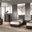 Alice Youth Bedroom Set In Pattern Grey