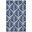Aloha 2'8" x 4' Tropical Rug In Blue