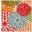 Aloha 5'3" x 5'3" Square Rug In Green