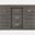 Altamonte 54 Inch Server with Sliding Doors In Brushed Grey