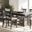 Altamonte Rectangular Adjustable Height Dining Room Set (Grey)