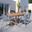 Amazonia CityBreeze 7-Piece Oval Patio Dining Set In Grey