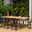 Amazonia LoftHarmony 9-Piece Rectangular Patio Dining Set In Black