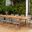 Amazonia SeashoreRelax 11-Piece Rectangular Patio Dining Set In Grey