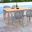 Amazonia TropicalElevate 5-Piece Rectangular Patio Dining Set In Grey