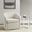 Amber Swivel Chair In Ivory