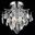 Amelia Chrome Flush Mount LD8100F12C