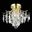 Amelia Gold Flush Mount LD8100F16G