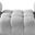 Ames 102 Inch Boucle Fabric Upholstered 3 Piece Modular Sofa In Grey