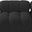 Ames 170 Inch Boucle Fabric Upholstered 5 Piece Modular Sofa In Black