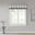 Amherst Polyoni Pintuck Valance In Grey