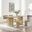 Amistad 72 Inch Wood Dining Table and Bench Set In Oak