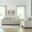 Ammon Living Room Set In Ivory