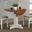 Antique White Drop Leaf Table