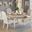 Arcadia Round Dining Room Set In Antique White and Ivory